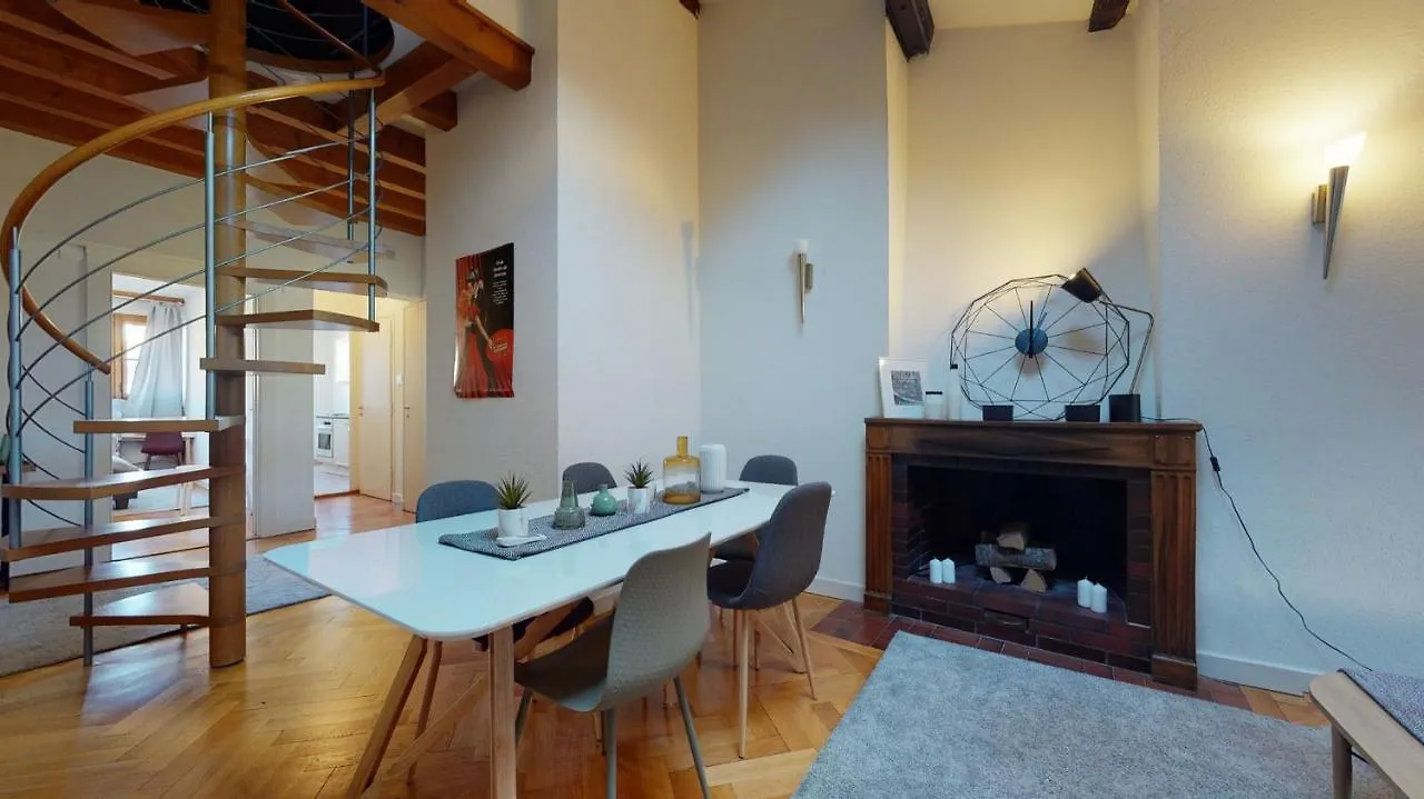 Modern Apartment With A View Of The Jet D'Eau Geneva